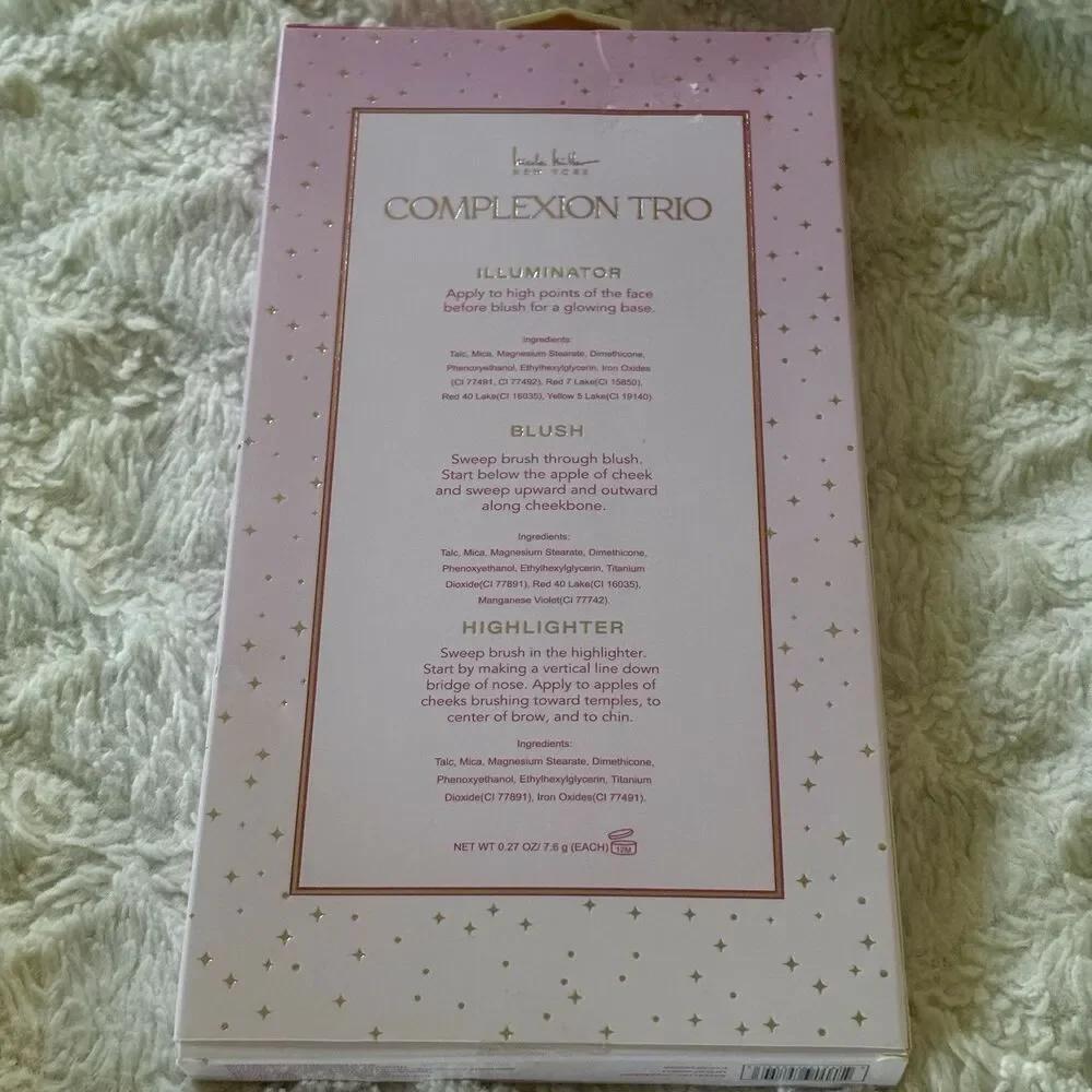 Nicole Miller‎ Contour Set Complexion Trio Blush, Illuminator, Highlighter. NEW